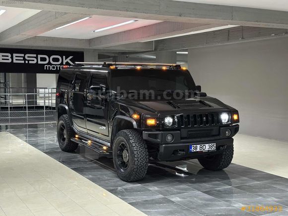 BEŞDOK MOTORS / HUMMER H2 6.0 2003 HATASIZ BLACK EDİTİON