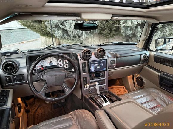 BEŞDOK MOTORS / HUMMER H2 6.0 2003 HATASIZ BLACK EDİTİON
