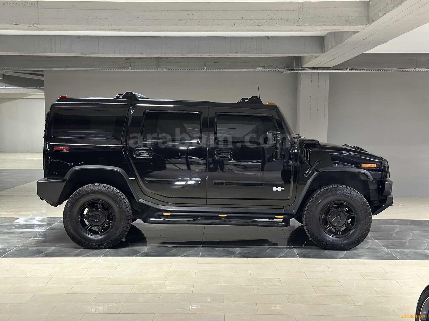 Galeriden Hummer H Serisi H2 2003 Model Kayseri 88.000 km Siyah 7