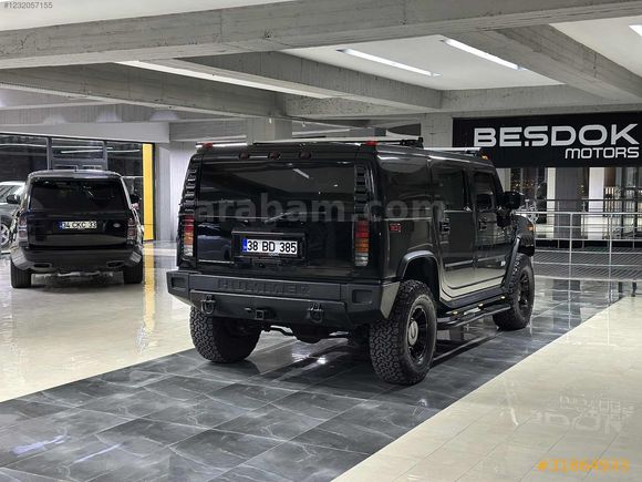 BEŞDOK MOTORS / HUMMER H2 6.0 2003 HATASIZ BLACK EDİTİON
