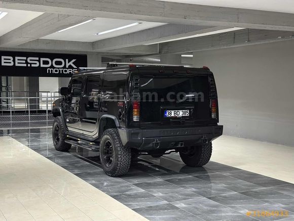 BEŞDOK MOTORS / HUMMER H2 6.0 2003 HATASIZ BLACK EDİTİON