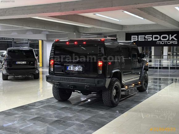 BEŞDOK MOTORS / HUMMER H2 6.0 2003 HATASIZ BLACK EDİTİON