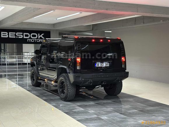 BEŞDOK MOTORS / HUMMER H2 6.0 2003 HATASIZ BLACK EDİTİON