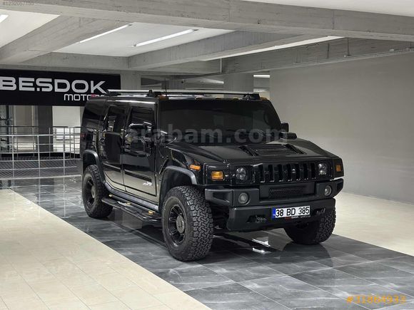 BEŞDOK MOTORS / HUMMER H2 6.0 2003 HATASIZ BLACK EDİTİON