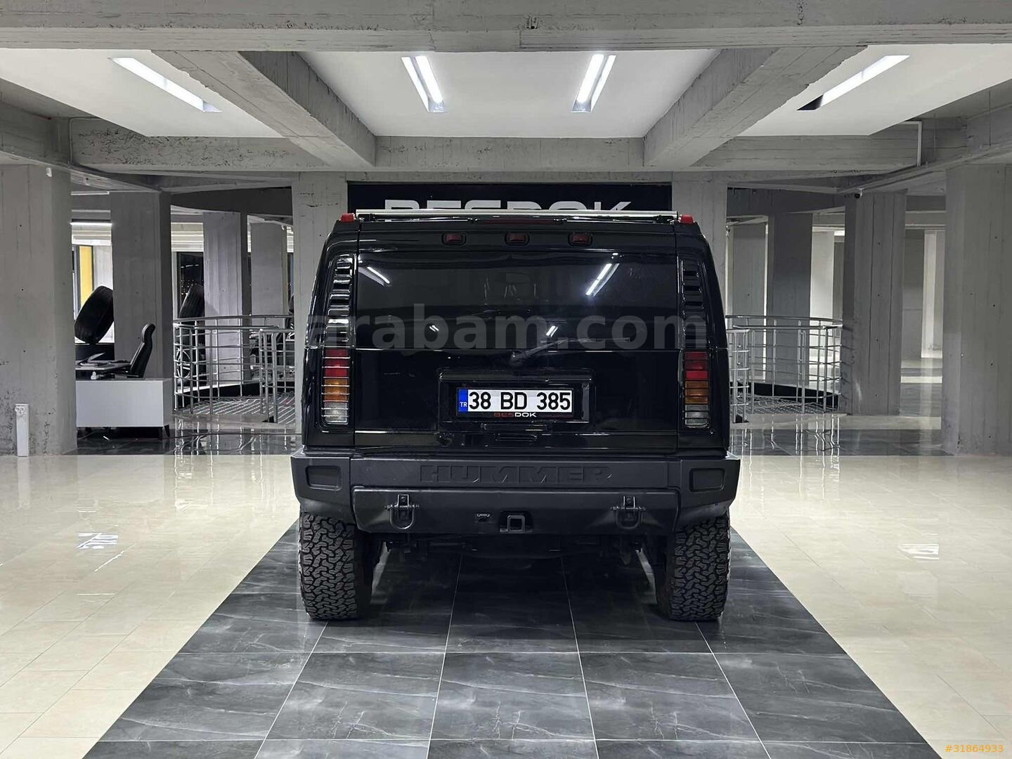 Galeriden Hummer H Serisi H2 2003 Model Kayseri 88.000 km Siyah 5