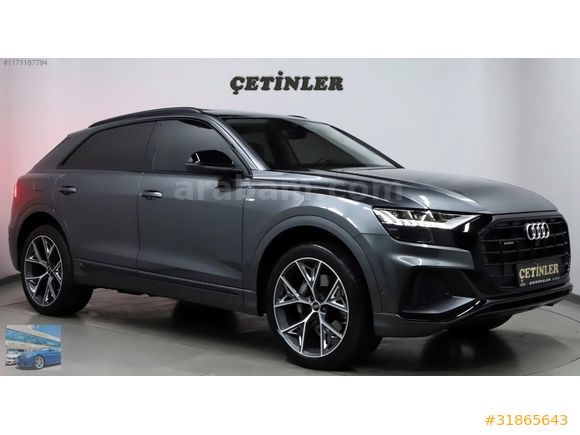ÇETİNLER'DEN 2023 MODEL AUDI Q8 50 TDI QUATTRO BAYİ BOYASIZ