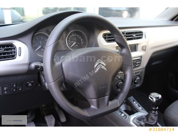 RİTİM MOTORS 2022 MODEL CİTROEN C-ELYSEE 1.5 BLUEHDI FEEL