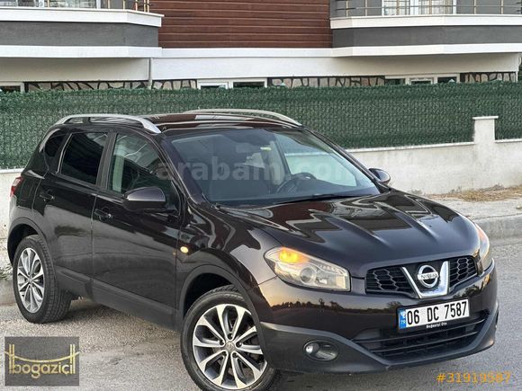 2010 NİSSAN QASHQAİ 1.6 BENZİN CAM TAVAN ÜZÜM SİYAHI 186.000 KM