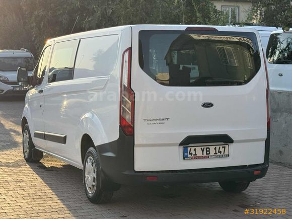 ENGİN OTODAN HATASIZ TEK EL FORD CUSTOM 5+1 UZUN ŞASE SIFIR GİBİ