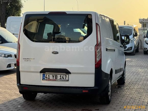 ENGİN OTODAN HATASIZ TEK EL FORD CUSTOM 5+1 UZUN ŞASE SIFIR GİBİ