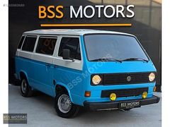 -BSS MOTORS-82 VW T3 KLASİK KARAVAN DİZEL MUAYENELİ MAVİ BONCUK