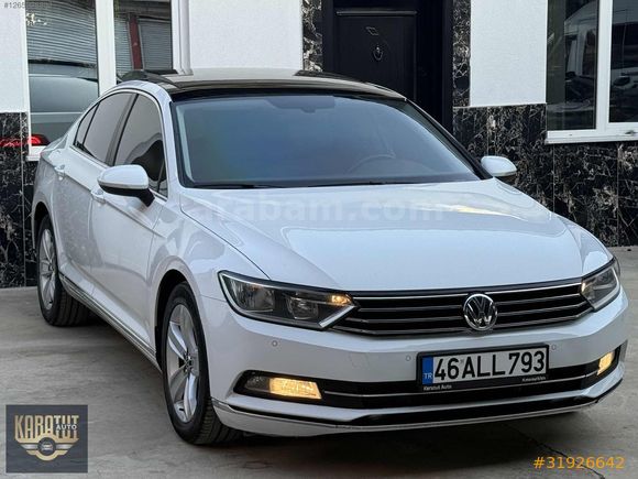 KARATUT AUTO'DAN 2016 BOYASIZ PASSAT 1.4 TSİ DSG CAM TAVAN BEJ