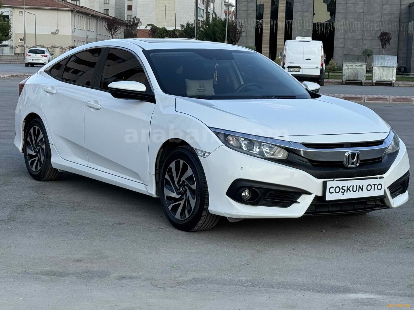 Galeriden Honda Civic 1.6i VTEC Eco Elegance 2017 Model Konya 181.000 km Beyaz 2