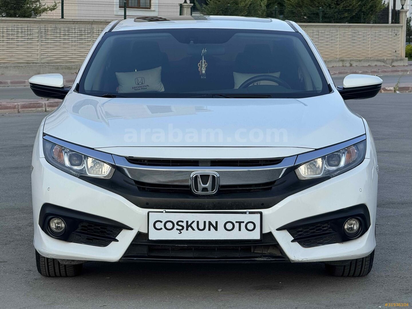 Galeriden Honda Civic 1.6i VTEC Eco Elegance 2017 Model Konya 181.000 km Beyaz 1