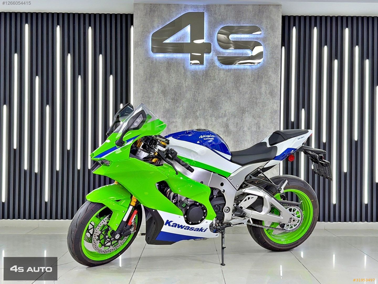 Galeriden Kawasaki Ninja ZX-10R 2024 Model İstanbul 6.001 km Yeşil