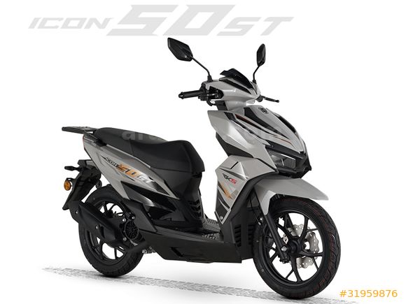 RKS İCON 50 ÖZM MOTORS GÜVENCESİ İLE KASK HEDİYELİ 