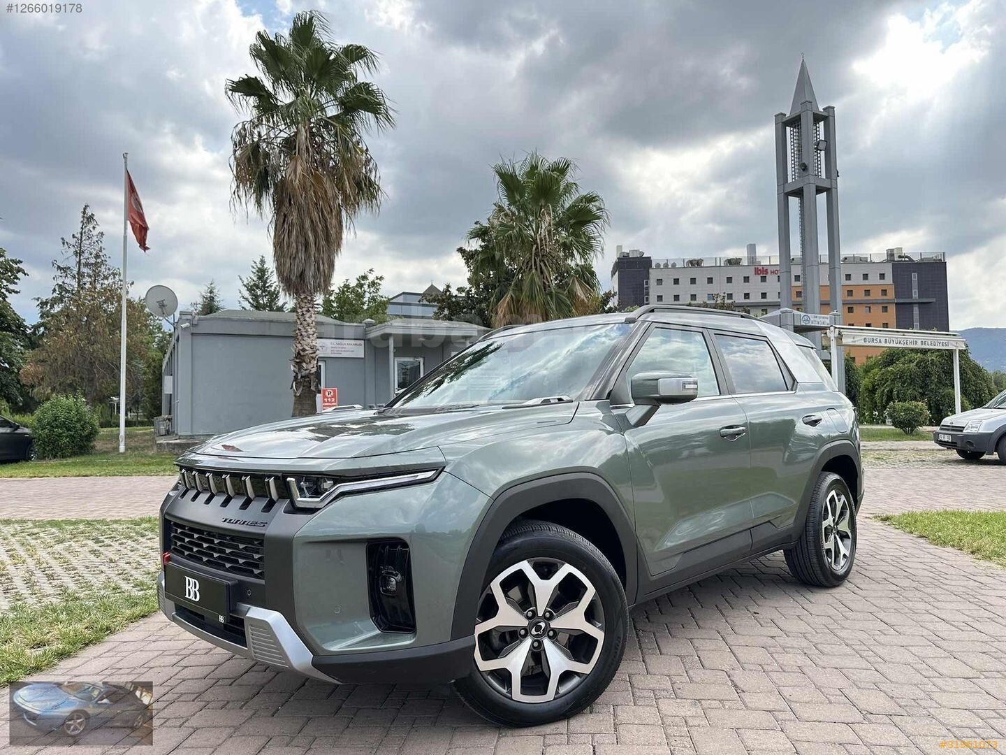 Galeriden KGM SsangYong Torres 1.5 GDI 2023 Model Bursa 32.000 km Yeşil 2