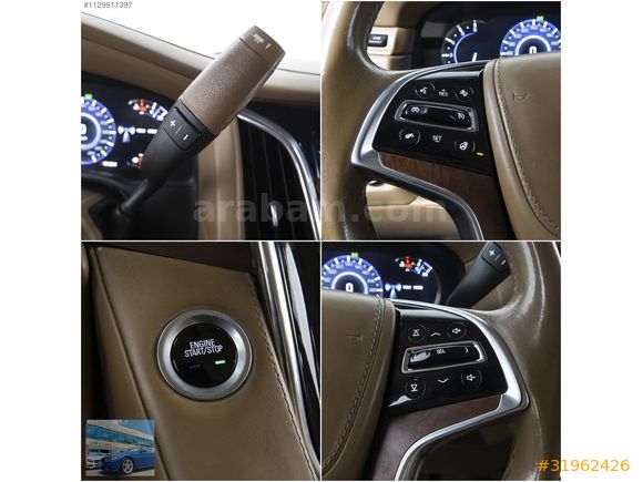 ÇETİNLERDEN 2016 CADİLLAC 6.2 V8 PLATİNUİM 'VERGİ BARIŞLI'
