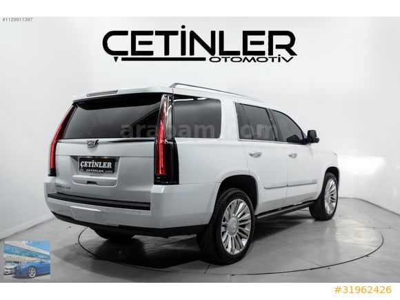 ÇETİNLERDEN 2016 CADİLLAC 6.2 V8 PLATİNUİM 'VERGİ BARIŞLI'