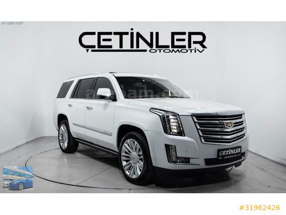 ÇETİNLERDEN 2016 CADİLLAC 6.2 V8 PLATİNUİM 'VERGİ BARIŞLI'