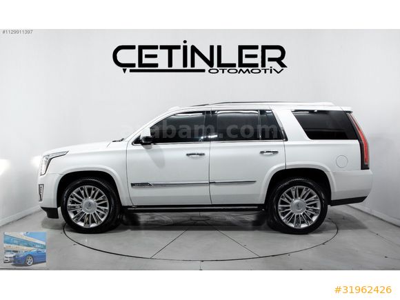 ÇETİNLERDEN 2016 CADİLLAC 6.2 V8 PLATİNUİM 'VERGİ BARIŞLI'