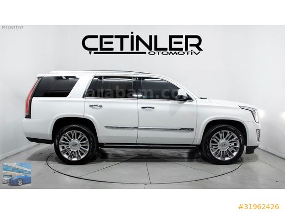 ÇETİNLERDEN 2016 CADİLLAC 6.2 V8 PLATİNUİM 'VERGİ BARIŞLI'