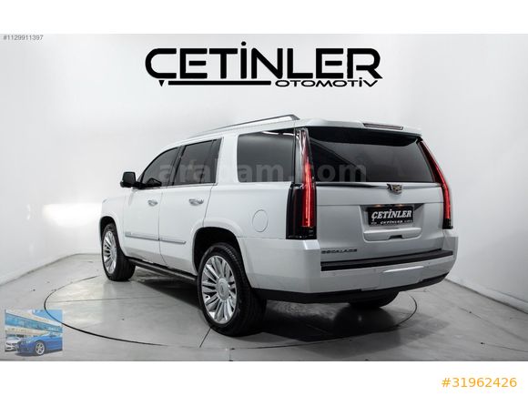 ÇETİNLERDEN 2016 CADİLLAC 6.2 V8 PLATİNUİM 'VERGİ BARIŞLI'
