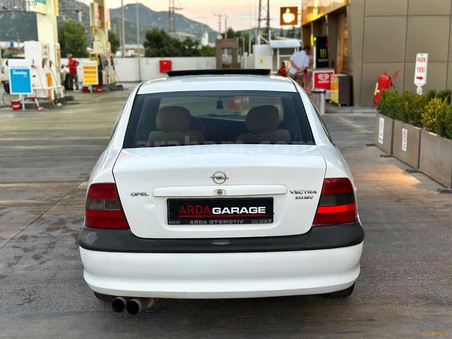 Galeriden Opel Vectra 2.0 GLS 1996 Model Burdur 335.000 km Beyaz 6