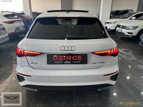 2021 MODEL AUDİ A3 35 TFSİ S-LİNE PAKET HATASIZ BOYASIZ.