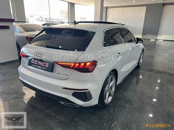 2021 MODEL AUDİ A3 35 TFSİ S-LİNE PAKET HATASIZ BOYASIZ.