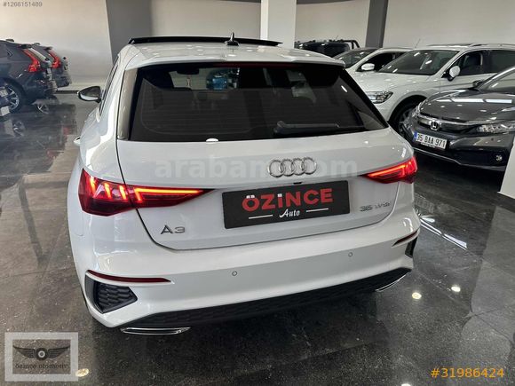 2021 MODEL AUDİ A3 35 TFSİ S-LİNE PAKET HATASIZ BOYASIZ.