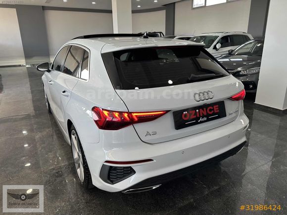 2021 MODEL AUDİ A3 35 TFSİ S-LİNE PAKET HATASIZ BOYASIZ.
