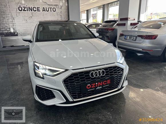 2021 MODEL AUDİ A3 35 TFSİ S-LİNE PAKET HATASIZ BOYASIZ.