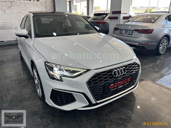 2021 MODEL AUDİ A3 35 TFSİ S-LİNE PAKET HATASIZ BOYASIZ.