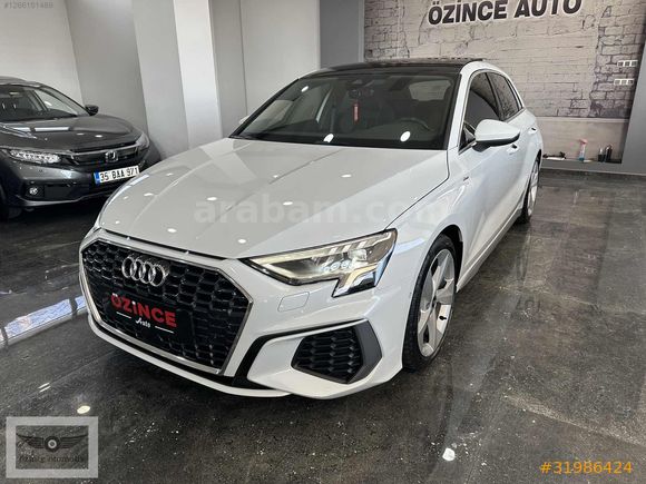 2021 MODEL AUDİ A3 35 TFSİ S-LİNE PAKET HATASIZ BOYASIZ.