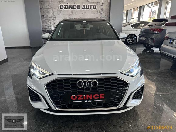 2021 MODEL AUDİ A3 35 TFSİ S-LİNE PAKET HATASIZ BOYASIZ.