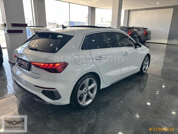 2021 MODEL AUDİ A3 35 TFSİ S-LİNE PAKET HATASIZ BOYASIZ.