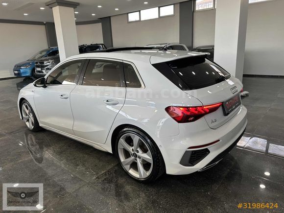 2021 MODEL AUDİ A3 35 TFSİ S-LİNE PAKET HATASIZ BOYASIZ.