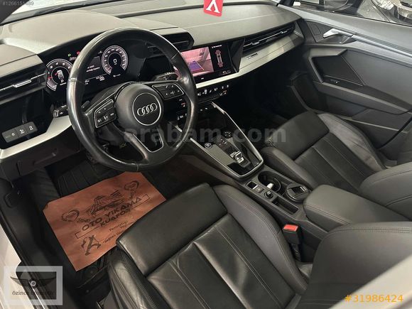 2021 MODEL AUDİ A3 35 TFSİ S-LİNE PAKET HATASIZ BOYASIZ.