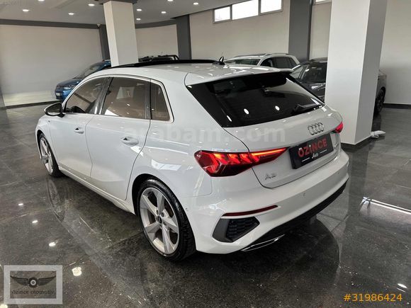 2021 MODEL AUDİ A3 35 TFSİ S-LİNE PAKET HATASIZ BOYASIZ.