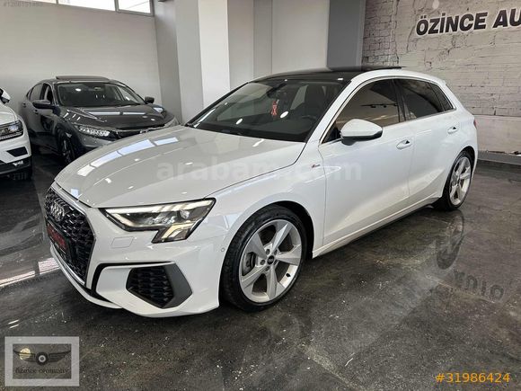 2021 MODEL AUDİ A3 35 TFSİ S-LİNE PAKET HATASIZ BOYASIZ.