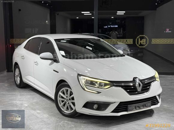 2019 HATASIZ MEGANE 4 BEYAZ RENK TOUCH PAKET 120 BİNDE