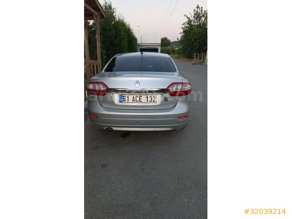 2015 touch Renault Fluence 1.5 dCi  - 3 parça boya /multımedia/sigara içilmemiş-