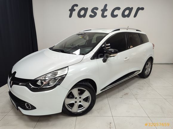 FASTCAR'DAN 2013 CLIO 1.5DCI SPORTTOURER ICON, TESLA, MASRAFSIZ