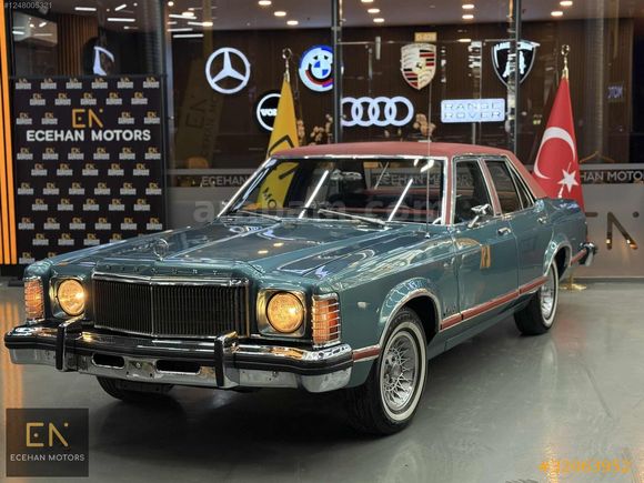 1976 MONARCH MERCURY TÜRKİYENİN EN GÜZEL KLASİĞİ BENZERİ YOK