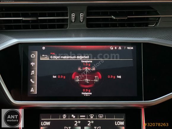 2025 AUDI RS6 AVANT PERFORMANCE 630 HP+SERAMİK FREN+BANG&OLUFSEN