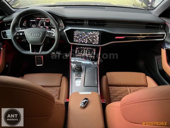 2025 AUDI RS6 AVANT PERFORMANCE 630 HP+SERAMİK FREN+BANG&OLUFSEN