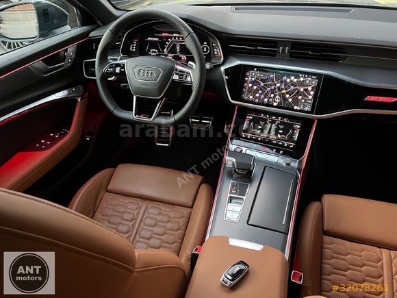 2025 AUDI RS6 AVANT PERFORMANCE 630 HP+SERAMİK FREN+BANG&OLUFSEN