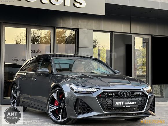 2025 AUDI RS6 AVANT PERFORMANCE 630 HP+SERAMİK FREN+BANG&OLUFSEN