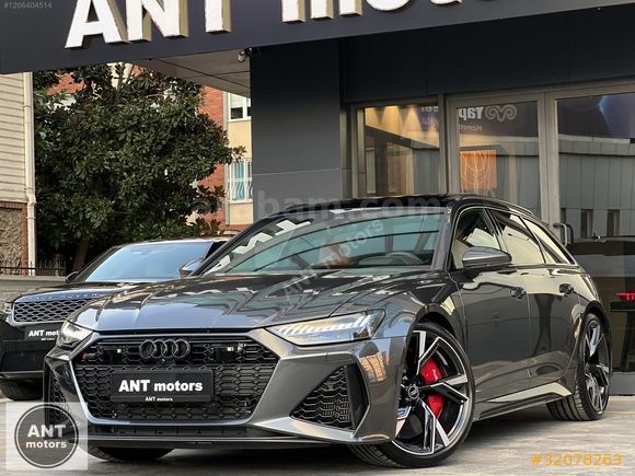 2025 AUDI RS6 AVANT PERFORMANCE 630 HP+SERAMİK FREN+BANG&OLUFSEN